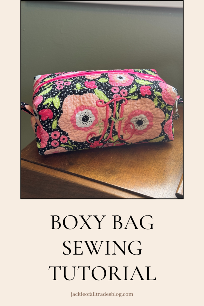 boxy bag sewing tutorial